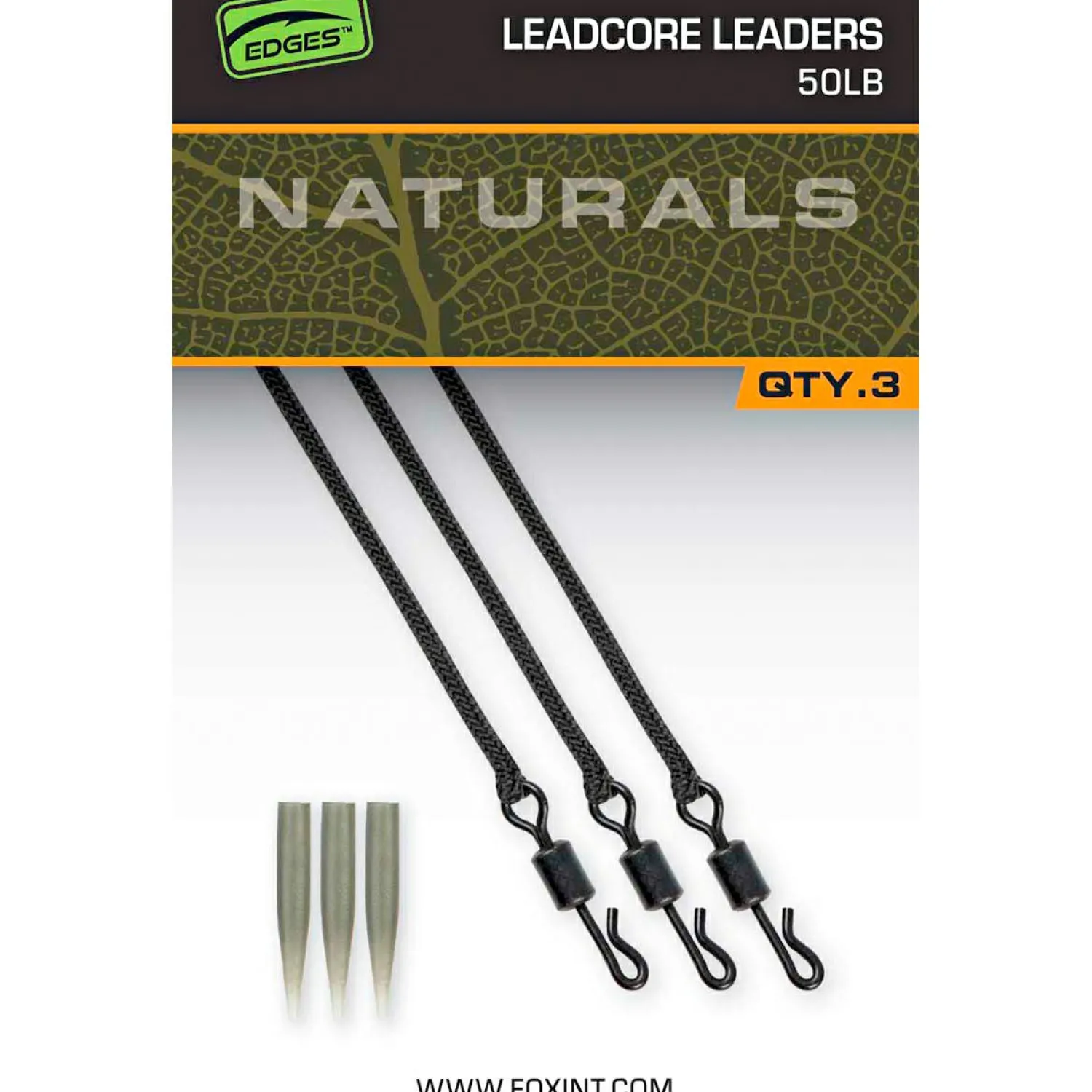 Fox EDGES™ Naturals Submerge Leaders< Karpfenangeln-Zubehör