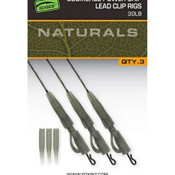 EDGES™ Naturals Submerge Power Grip Lead Clip Leaders Karpfenangeln-Zubehör