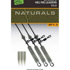 Sale EDGES™ Naturals Submerge Heli Rig Leaders Karpfenangeln-Zubehör