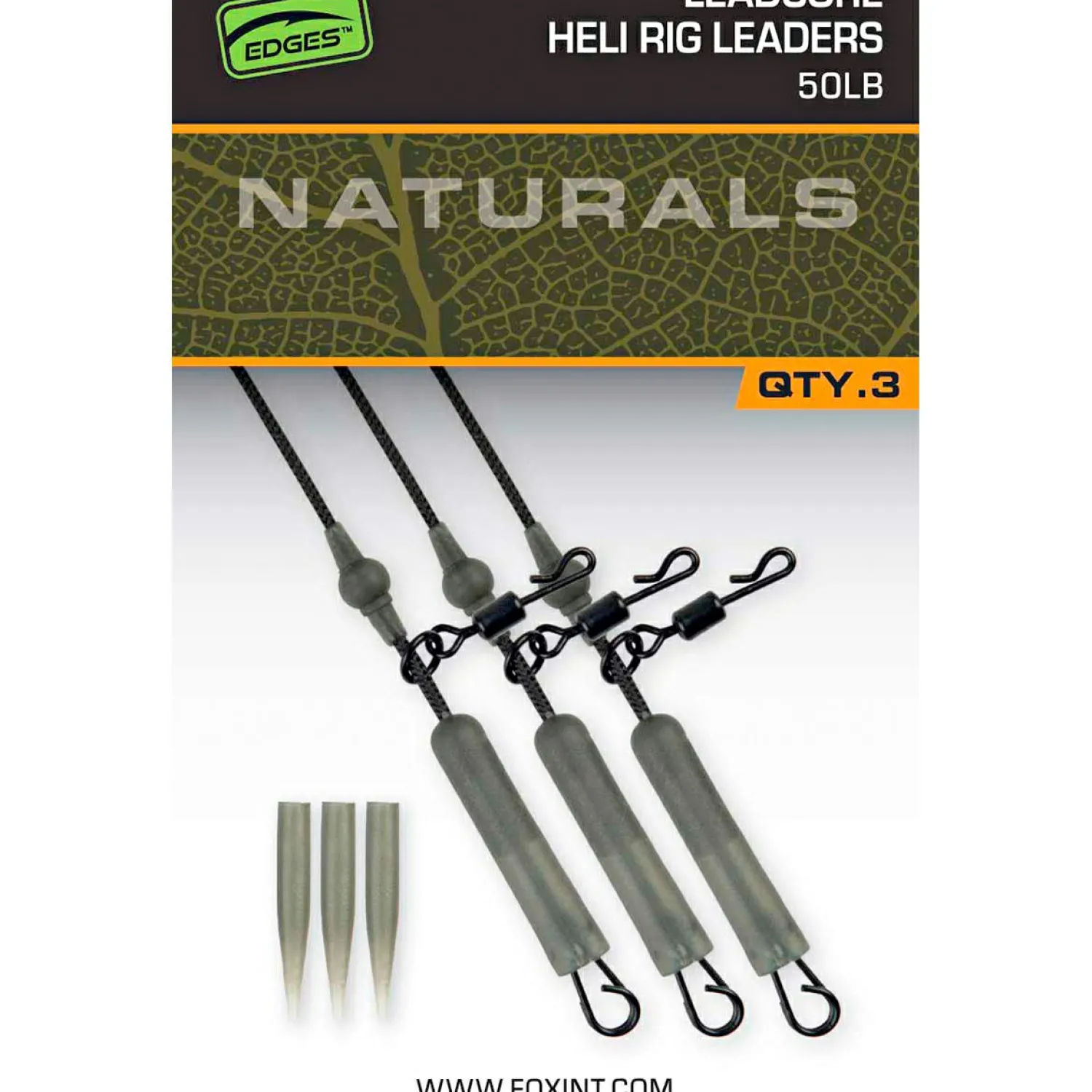 Sale EDGES™ Naturals Submerge Heli Rig Leaders Karpfenangeln-Zubehör
