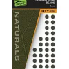 Fox EDGES™ Naturals Tapered Bore Beads - 4mm< Karpfenangeln-Zubehör