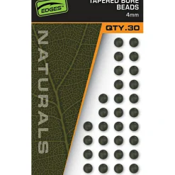 Fox EDGES™ Naturals Tapered Bore Beads - 4mm< Karpfenangeln-Zubehör