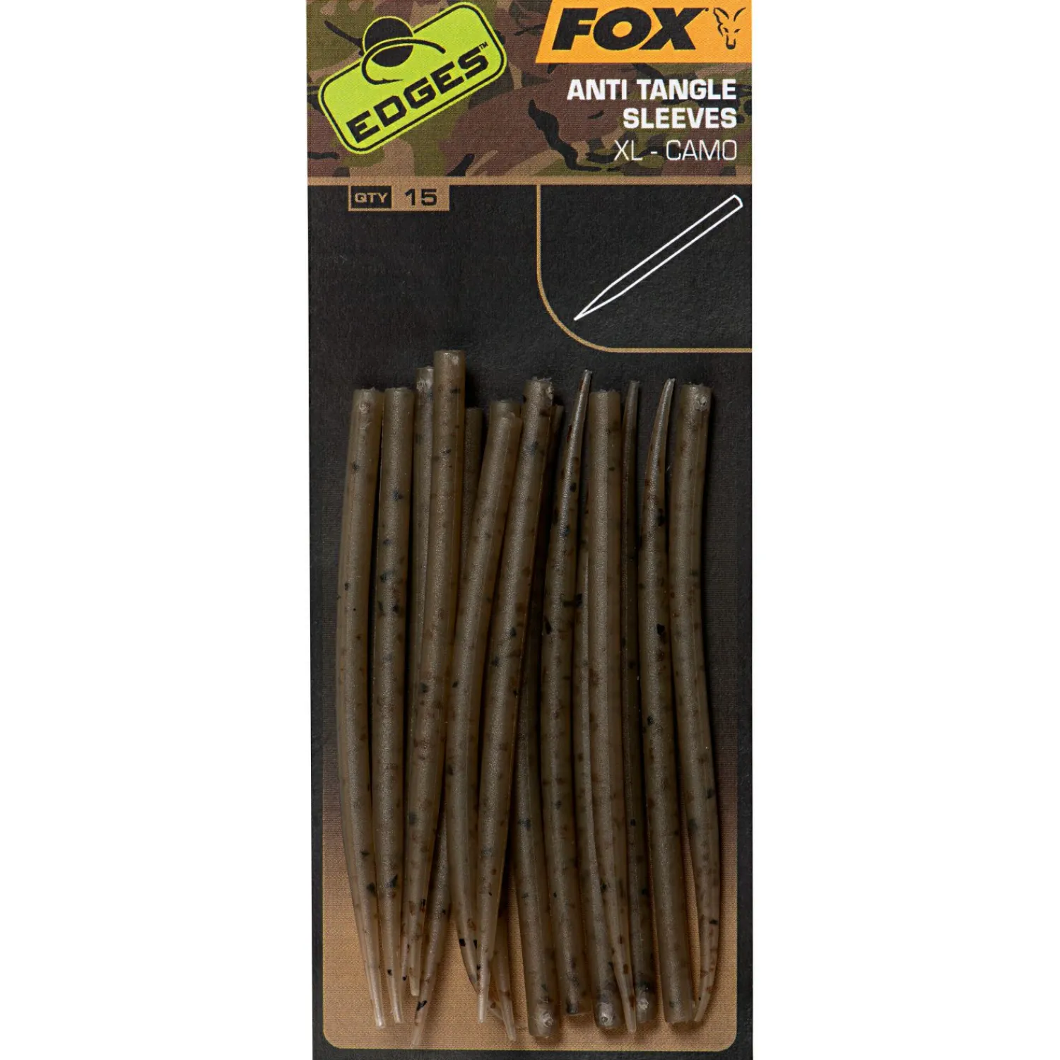 Fox Edges™ XL Anti Tangle Sleeves (camo)< Karpfenangeln-Zubehör