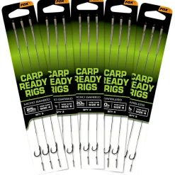 Outlet EOS Ready Rigs - x3 Wide Gape Karpfenangeln-Zubehör