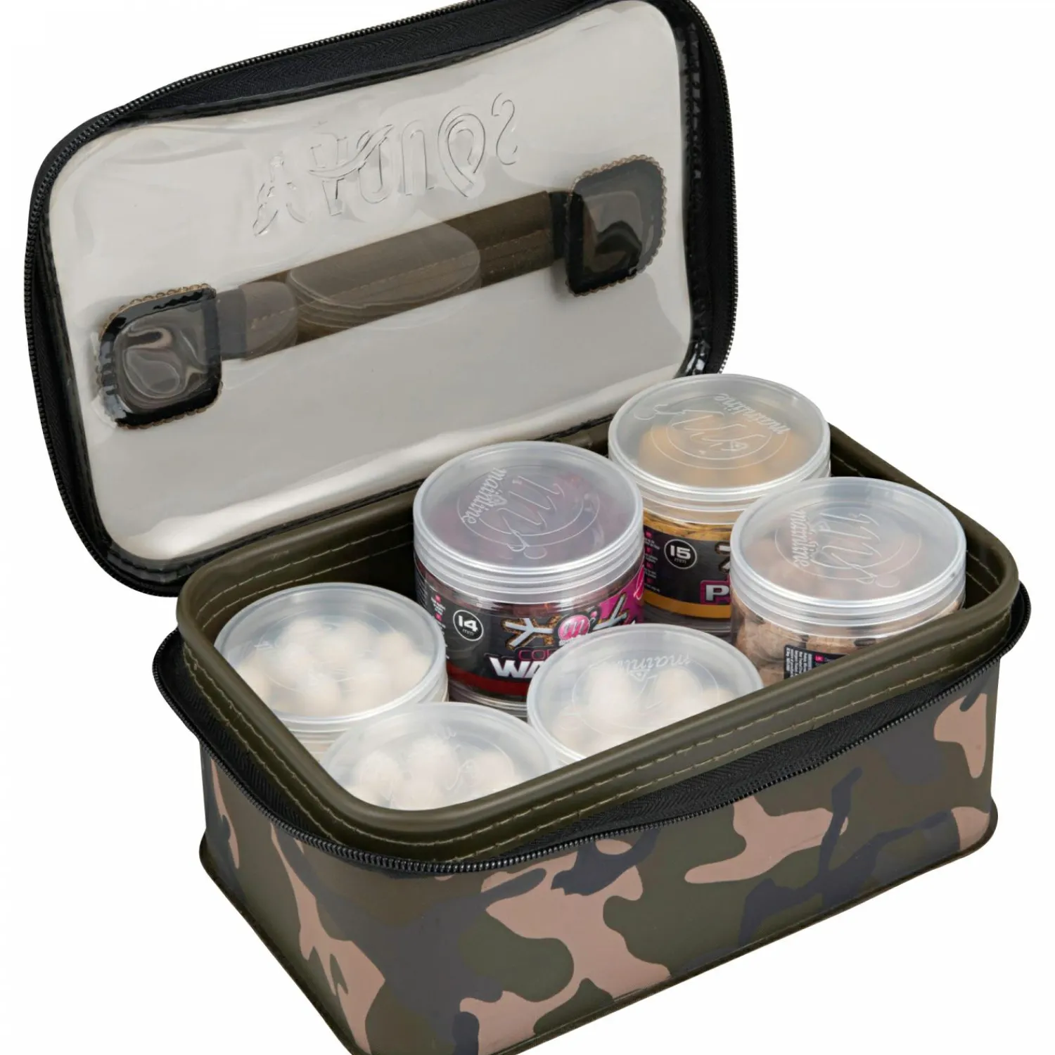 Fox Ködertasche Aquos Bait Storage L (camo)< Angeltaschen ·Futtertaschen & Ködertaschen