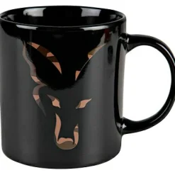 Fox Keramik Tasse mit Kopf (schwarz)< Campinggeschirr, Campingbesteck & Campingtöpfe