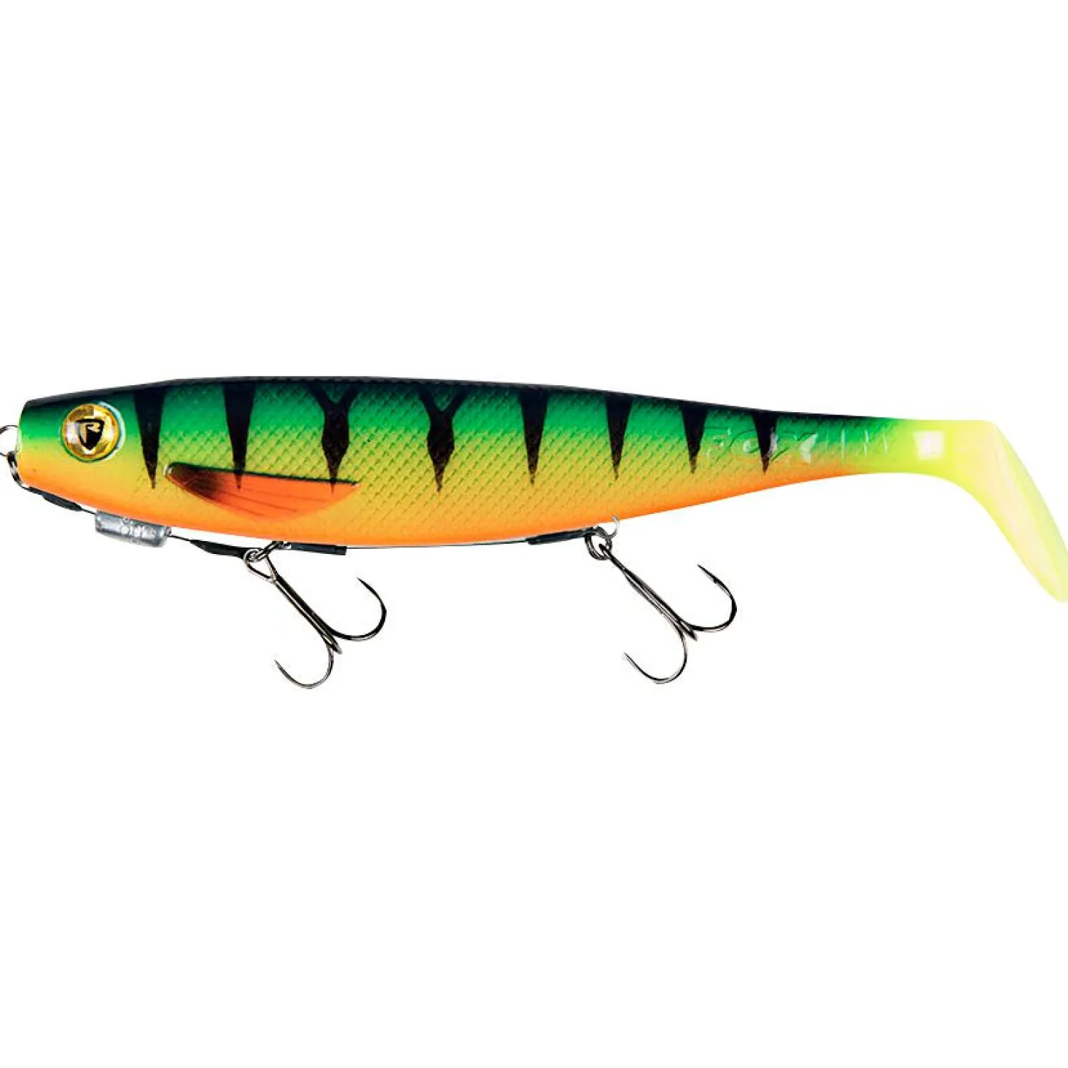 Fox Rage Gummifisch Pro Shad Loaded (UV Firetiger)< Gummiköder ·Fertig Montierte Gummifische|Raubfischangeln Kunstköder