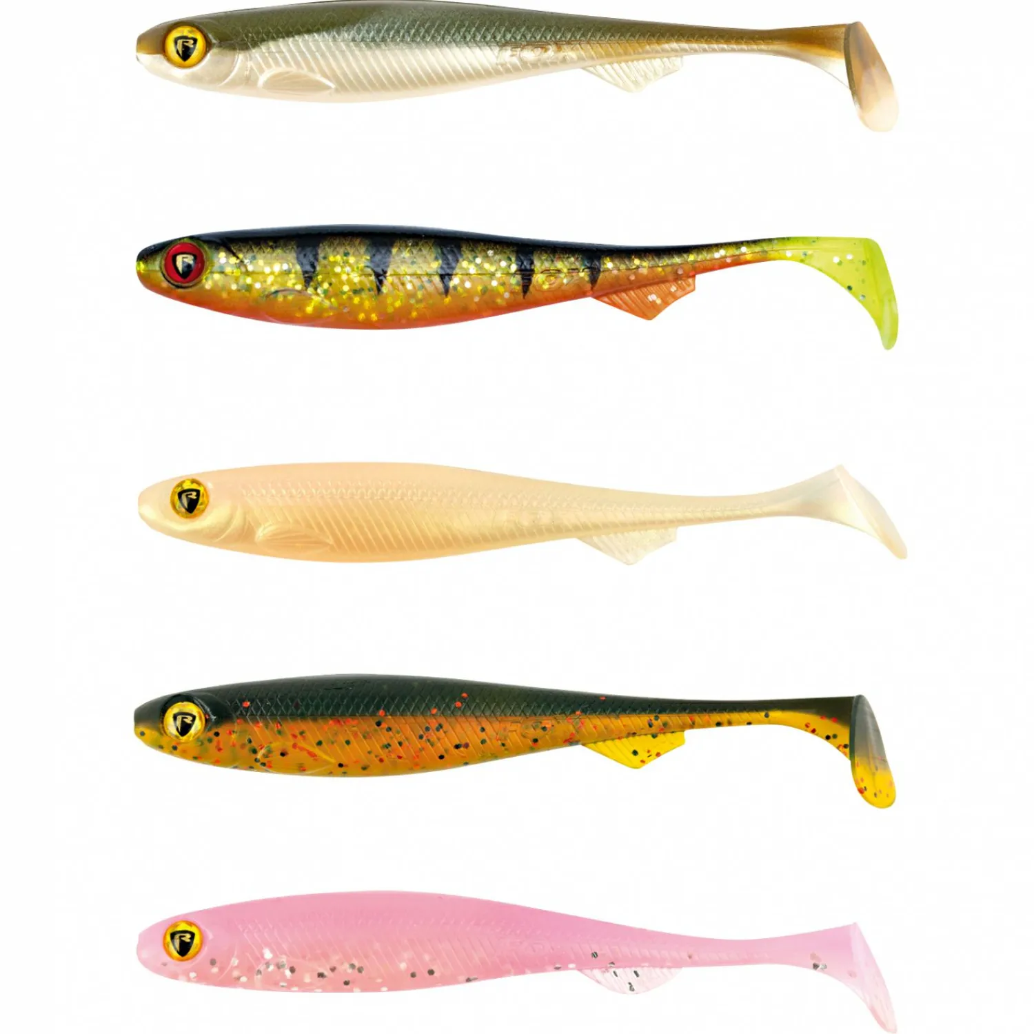 Fox Rage Gummifisch Set Slick Shad UV< Raubfischangeln Kunstköder|Gummiköder ·Gummifische & Shads