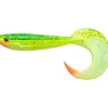 Fox Rage Pro Grub, UV Lemontiger< Gummiköder ·Lose Gummifische