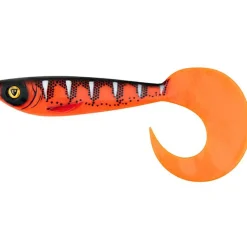 Hot Pro Grub, UV Red Wake Gummiköder ·Lose Gummifische