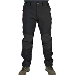 Fox Rage Pro Series Soft Shell Trousers Herren (Grey/Chili Red)< Outdoor- & Angler-Cargohosen