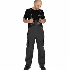 RS Triple Layer Salopettes Herren (Black/Camo) Outdoor- & Angler-Cargohosen|Thermohosen & Regenhosen