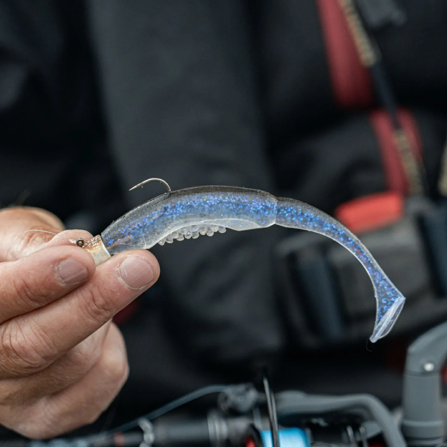 Best Scent Shad (Sparkling Minnow) Gummiköder ·Gummifische & Shads