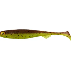 Fox Rage Slick Shad, UV Green Pumpkin< Gummiköder ·Lose Gummifische