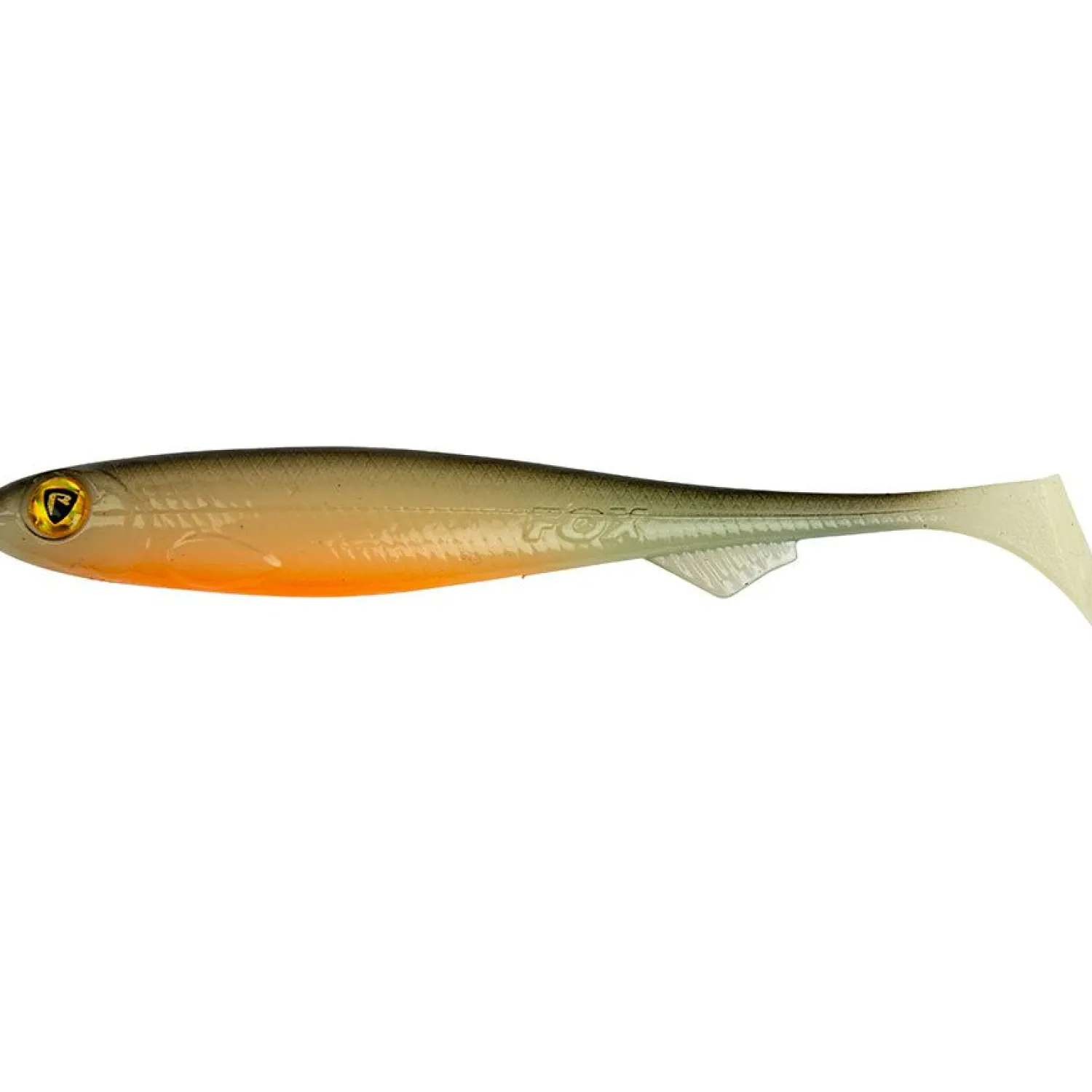Fox Rage Slick Shad, UV Hot Olive< Gummiköder ·Lose Gummifische