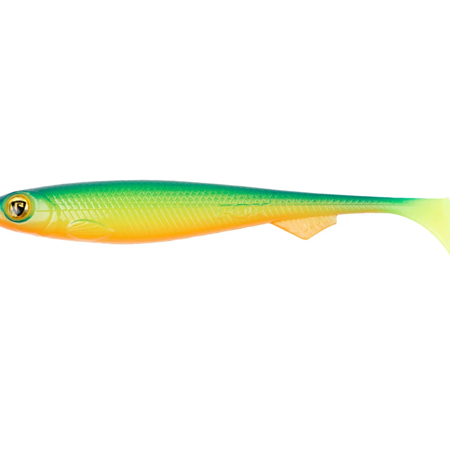 Fox Rage Softlure Ultra UV Slick Shad (UV Blue Back)< Gummiköder ·Lose Gummifische