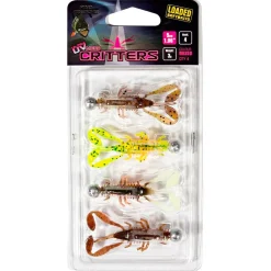 Hot Ultra UV Micro Critter Mixed Colour Loaded Lure Pack Kunstköder-Sets|Gummiköder ·Gummikrebse & Gummifrösche