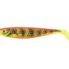 Clearance Ultra UV Pro Shad, Bright Perch UV Gummiköder ·Lose Gummifische