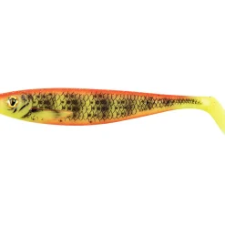 Clearance Ultra UV Pro Shad, Bright Perch UV Gummiköder ·Lose Gummifische