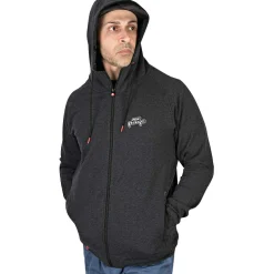 Voyager Hoody Herren (Dark Grey) Angelpullover & -Strickjacken