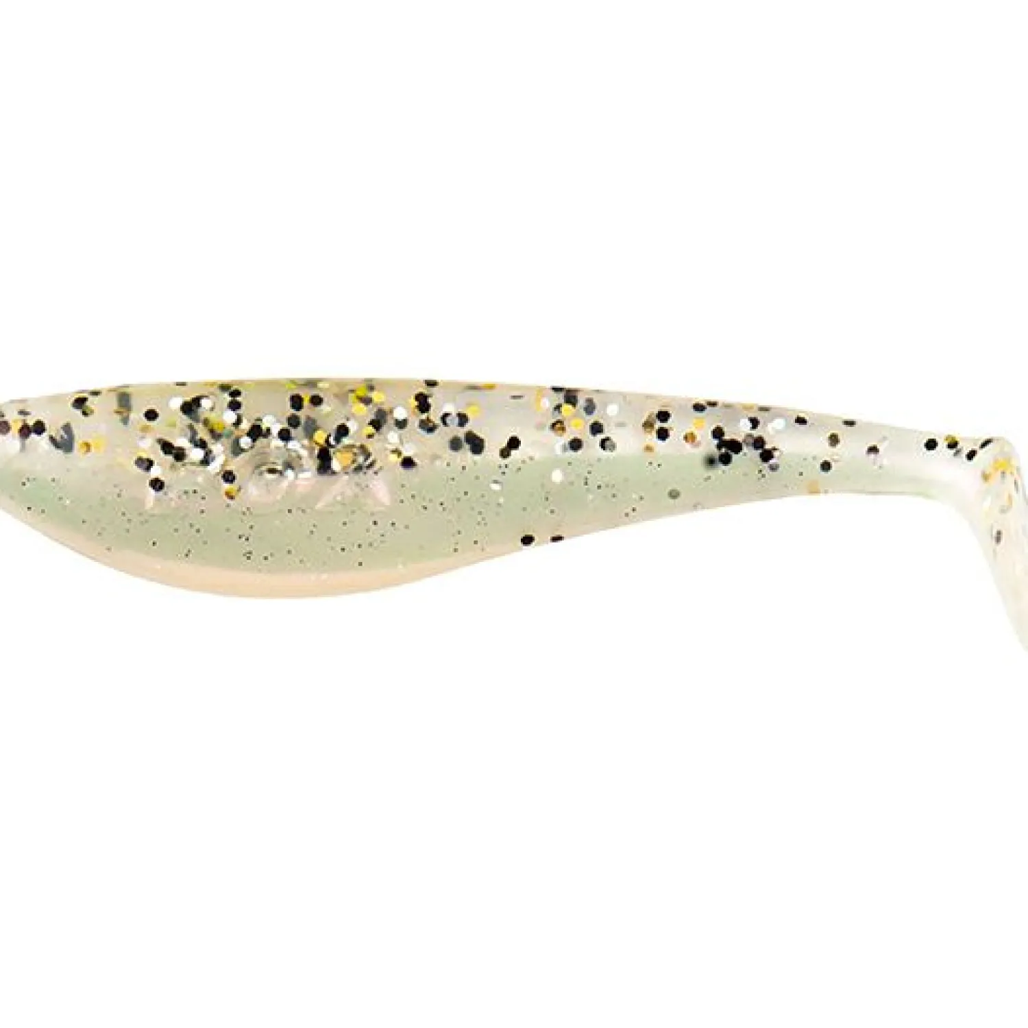 Outlet Zander Pro Shad, UV Salt & Pepper Gummiköder ·Lose Gummifische
