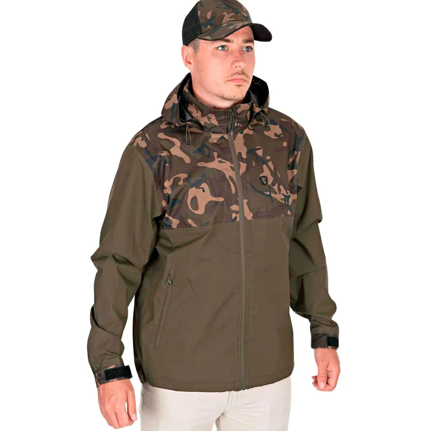 Fox RS 10K Jacket Herren (Camo Khaki)< Outdoor- & Angel-Jacken