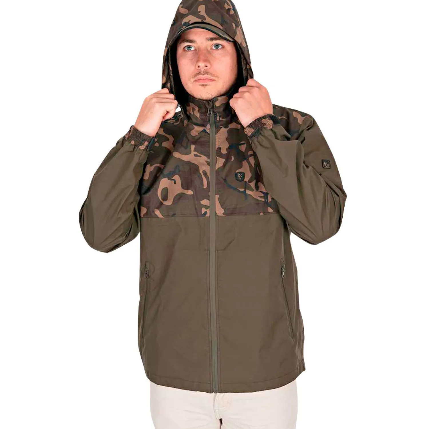 Fox RS 10K Jacket Herren (Camo Khaki)< Outdoor- & Angel-Jacken