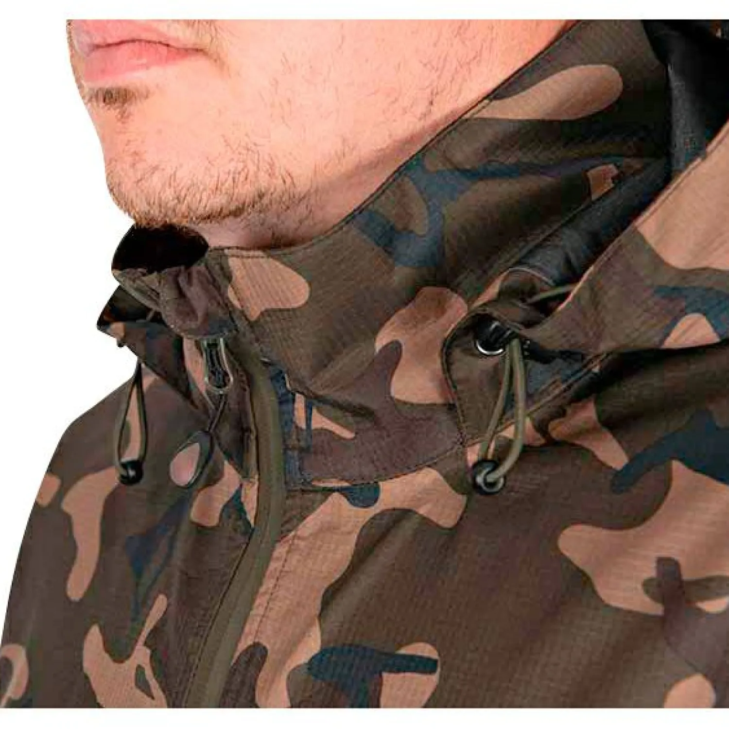 Fox RS 10K Jacket Herren (Camo Khaki)< Outdoor- & Angel-Jacken