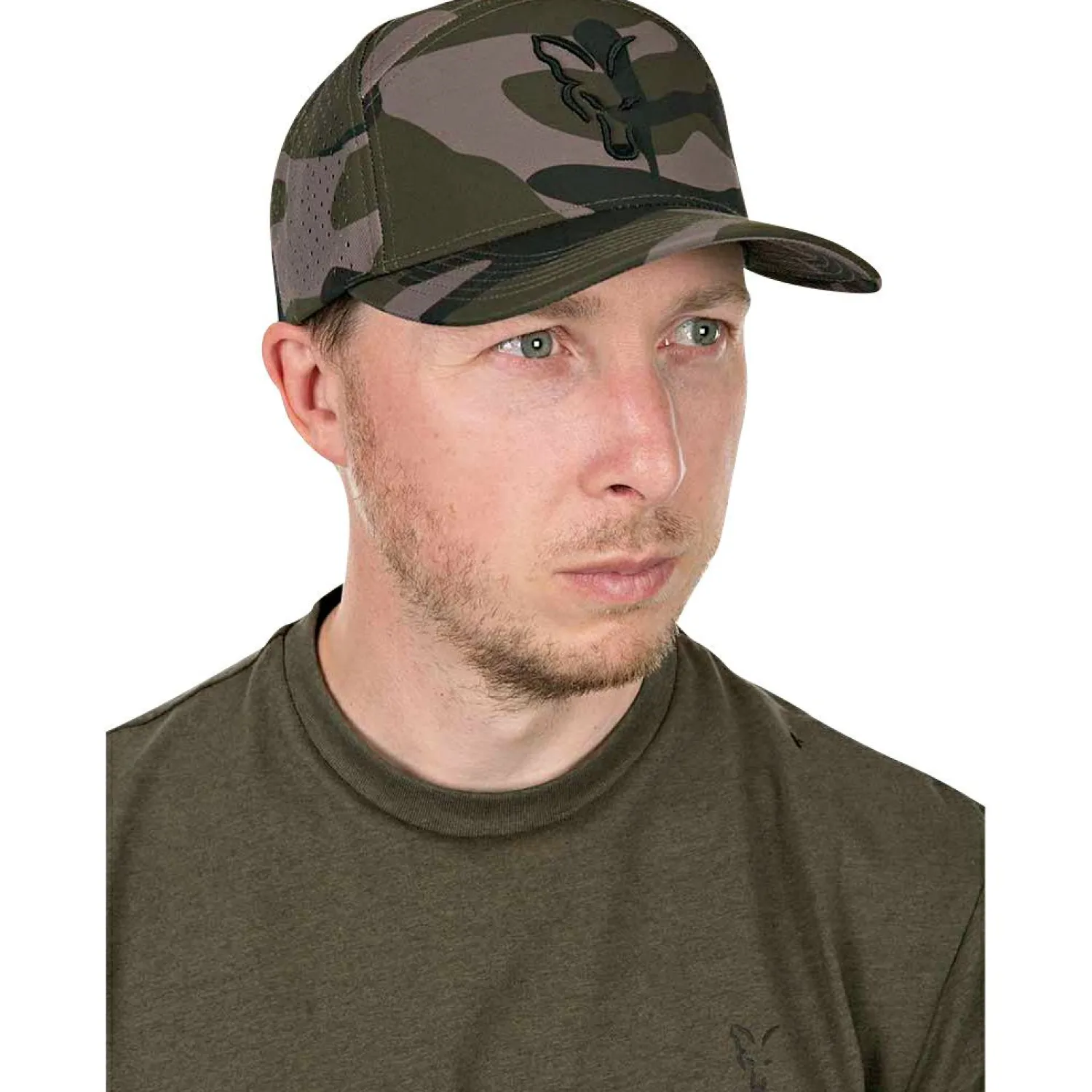Fox Volley Cap (Camo)< Anglerhüte & Anglermützen