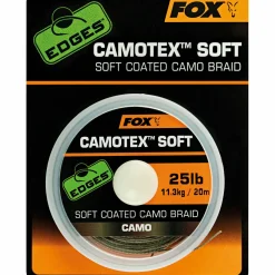 Fox Vorfachschnur Edges™ Camotex Soft< Karpfenschnüre|Karpfenschnüre