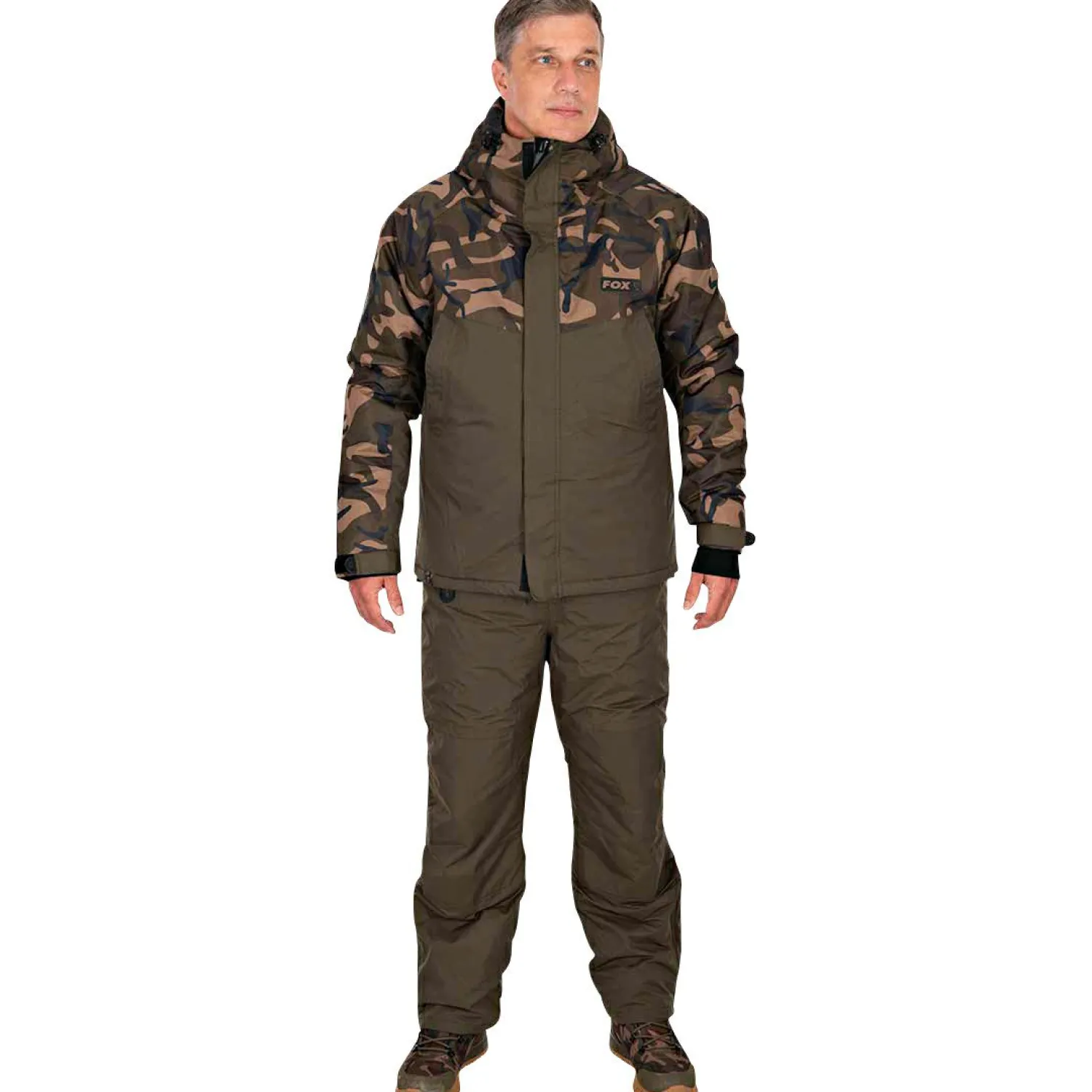Fox Wintersuit Herren (Khaki Camo)< Angelanzüge