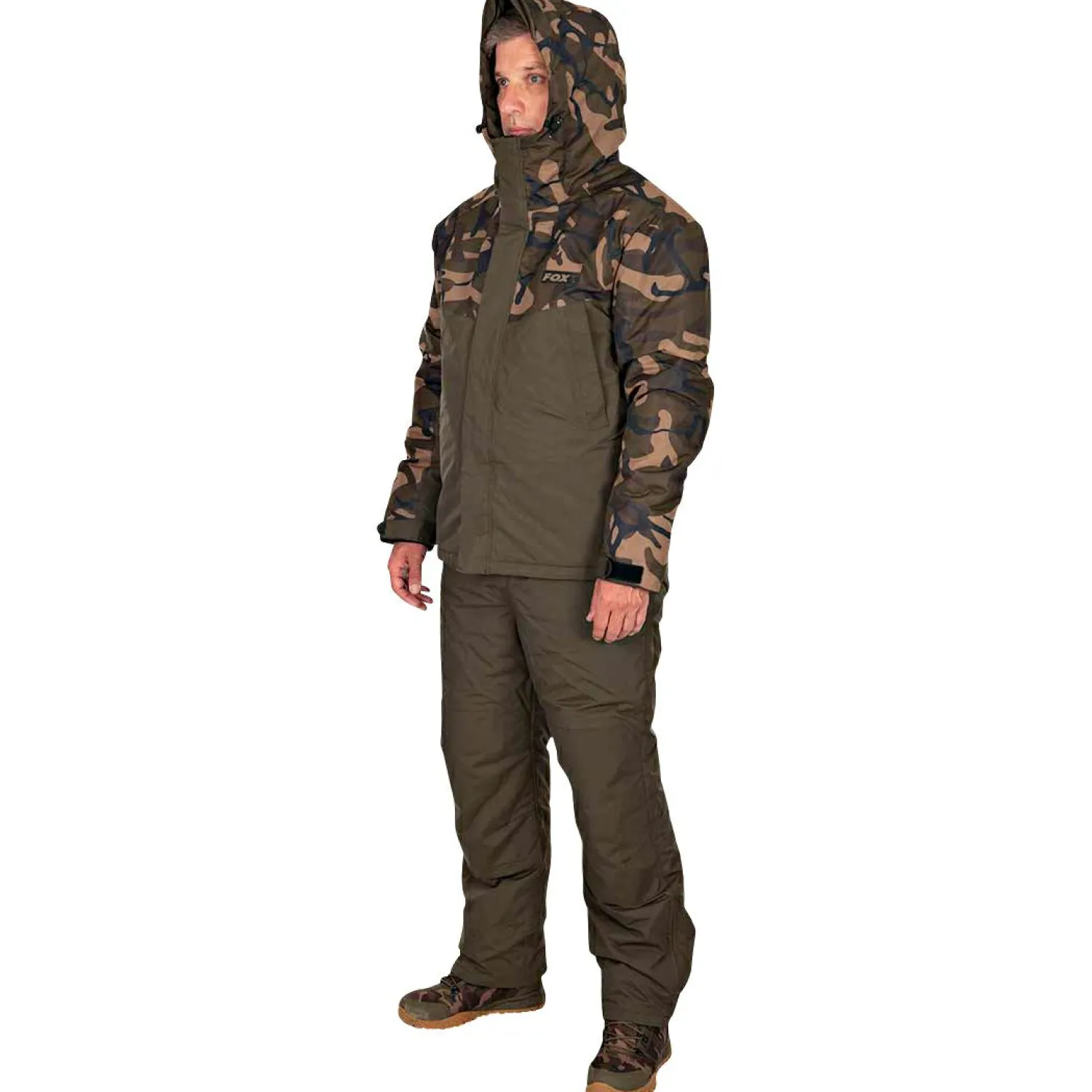 Fox Wintersuit Herren (Khaki Camo)< Angelanzüge