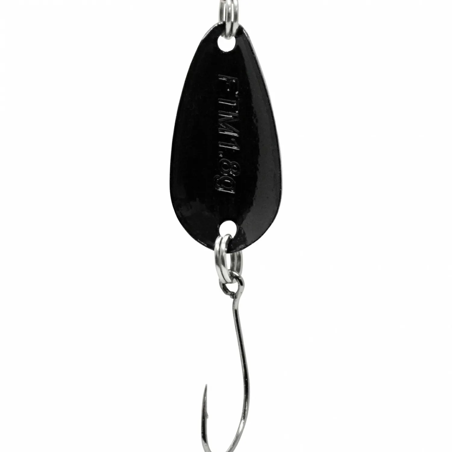 Hot Bee Spoon 1,8 g (Gelb-Gold-Blau-Glitter/Schwarz-Glitter) Trout Spoons|Trout Spoons