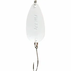 Clearance Bee Spoon 3,7 g (Rot-Orange-Gold-Glitter/Weiß) Forellenangeln-Zubehör|Trout Spoons