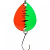 FTM BFlake (Grün-Orange/Schwarz)< Forellenangeln-Zubehör|Trout Spoons