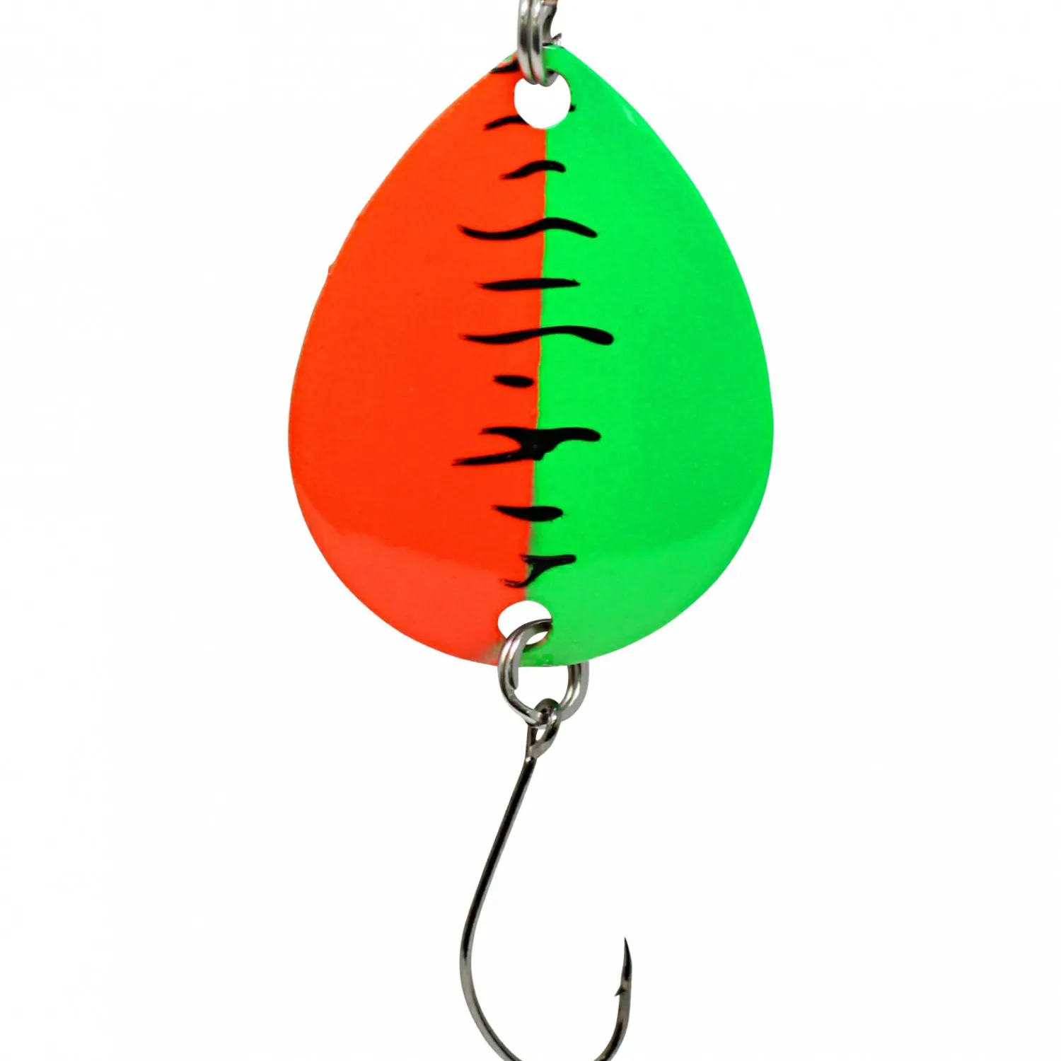 FTM BFlake (Grün-Orange/Schwarz)< Forellenangeln-Zubehör|Trout Spoons