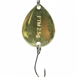 FTM BFlake (Weiß-Glitter/Gold)< Trout Spoons|Trout Spoons