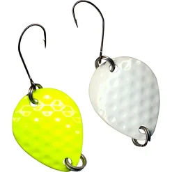 FTM Blinker Bilg Spoon (Weiß/UV Gelb)< Trout Spoons|Trout Spoons