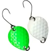 Outlet Blinker Bilg Spoon (Weiß-Schwarz/UV Grün) Trout Spoons|Trout Spoons