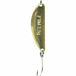 Outlet Buzza (Weiß-Gepunktet/Gold) Forellenangeln-Zubehör|Trout Spoons