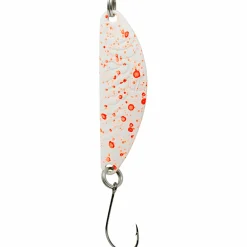 Outlet Buzza (Weiß-Gepunktet/Gold) Forellenangeln-Zubehör|Trout Spoons