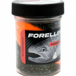 FTM Forellenteig (schwarz/orange)< Forellenangeln-Zubehör|Forellenfutter & Forellenteige