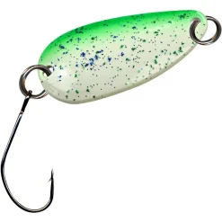FTM Trout Spoon Bee (Grün/Weiß, Silber UV)< Trout Spoons|Trout Spoons