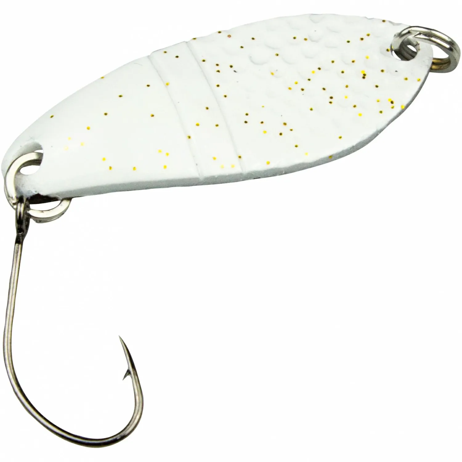 FTM Trout Spoon Dragon (2,5 g, White/Black)< Trout Spoons|Trout Spoons