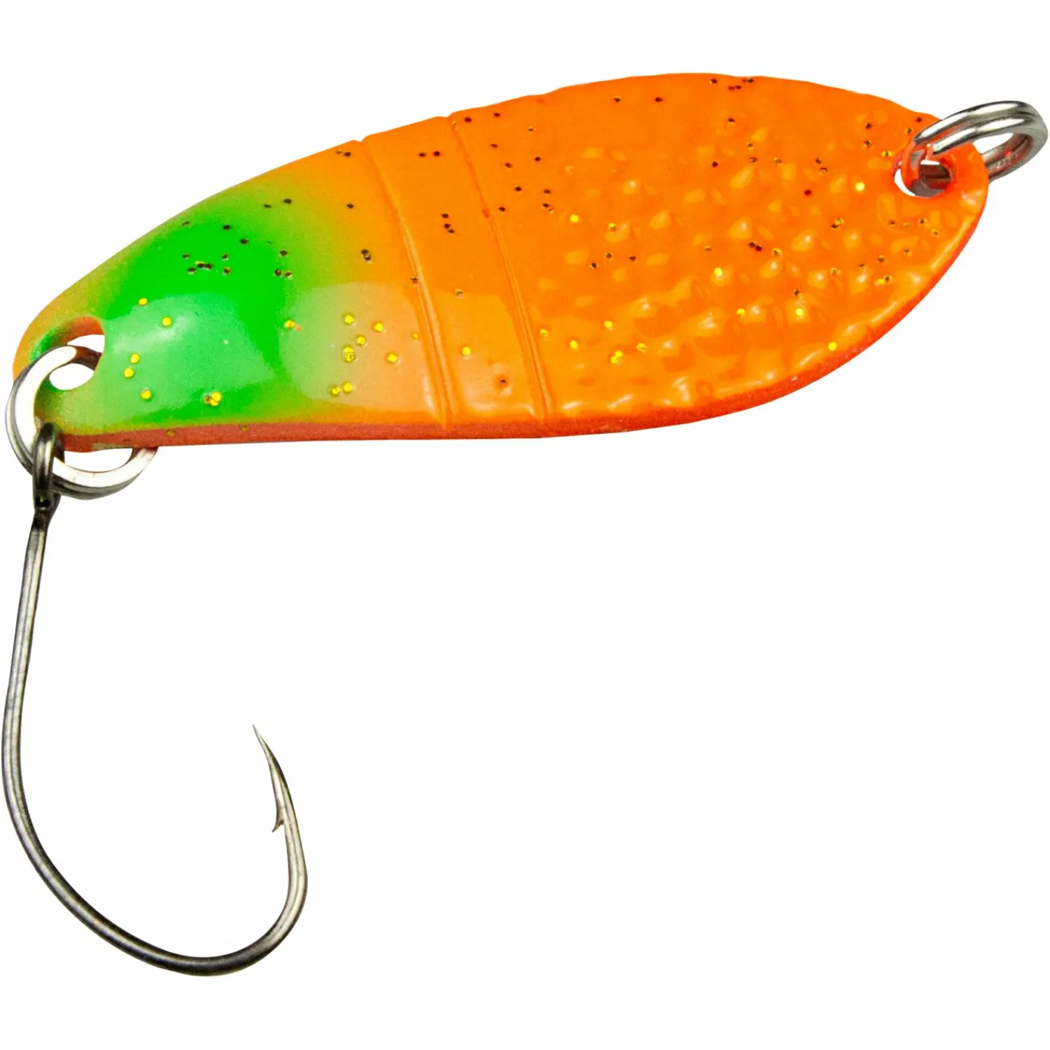 Trout Spoon Dragon (2,5 g, Green/Orange, Orange UV) Trout Spoons|Trout Spoons