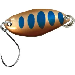 Best Trout Spoon Fly (1,2 g, Kupfer/Blaue Punkte) Trout Spoons|Trout Spoons