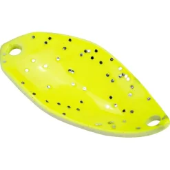 FTM Trout Spoon Fly (1,2 g, Schwarz/Gelb Glitter UV)< Trout Spoons|Trout Spoons