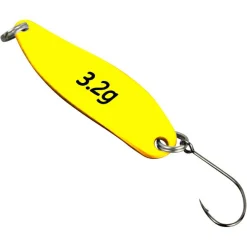 Hot Trout Spoon Hammer (3,2 g, Weiß/Gelb UV) Trout Spoons|Trout Spoons