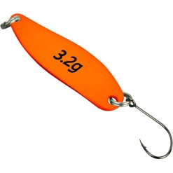 FTM Trout Spoon Hammer (3,2 g, Kupfer/Weiße Punkte UV)< Trout Spoons|Trout Spoons