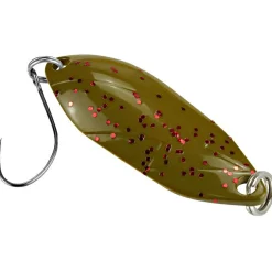 New Trout Spoon Hit (3,3 g, Motoroil Glitter/Schwarz) Trout Spoons|Trout Spoons